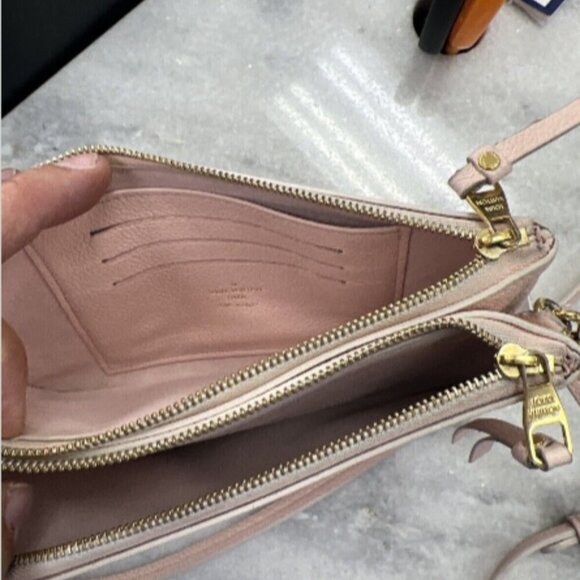 Louis Vuitton Empriente Double Pochette rose - Picture 5 of 15